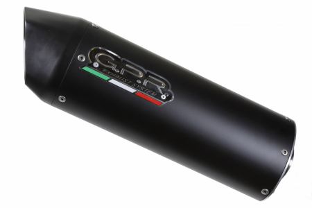 Slip-on exhaust GPR FURORE SCOM.206.FUNE Matte Black including removable db killer and link pipe [2]