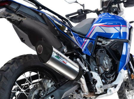 Piese moto - Slip-on exhaust GPR FURORE-X TITANIO E5.Y.232.1.FUXTIT Brushed Titanium including removable db killer and link pipe