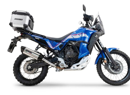 Slip-on exhaust GPR FURORE-X TITANIO E5.Y.232.1.FUXTIT Brushed Titanium including removable db killer and link pipe [1]