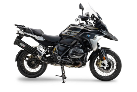 Slip-on exhaust GPR FURORE-X TITANIO NERO E4.BM.99.FUXTITBL Titanium Matte Black including removable db killer and link pipe [1]