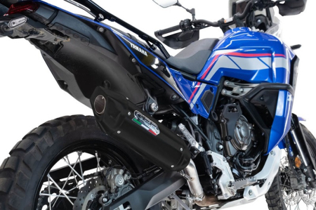 Piese moto - Slip-on exhaust GPR FURORE-X TITANIO NERO E5.Y.232.7.FUXTITBL Titanium Matte Black including removable db killer and link pipe