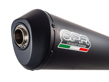 Slip-on exhaust GPR GHISA BMW.11.GHI Matte Black including removable db killer and link pipe [4]