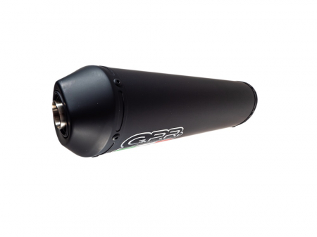 Slip-on exhaust GPR GHISA BMW.11.GHI Matte Black including removable db killer and link pipe [3]