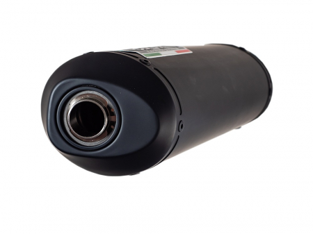 Dual slip-on exhaust GPR GHISA Y.61.GHI Matte Black including removable db killers and link pipes [3]