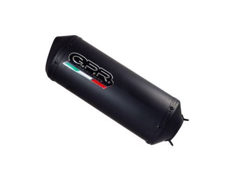 Dual slip-on exhaust GPR GHISA Y.61.GHI Matte Black including removable db killers and link pipes [4]