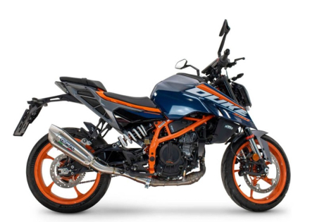 Slip-on exhaust GPR GP-REVO KT.109.GPRTIT Brushed Titanium including removable db killer and link pipe [1]