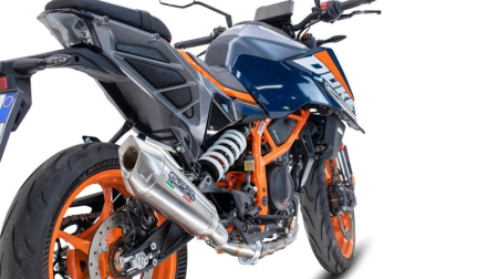 Piese moto - Slip-on exhaust GPR GP-REVO KT.109.1.GPRTIT Brushed Titanium including removable db killer and link pipe
