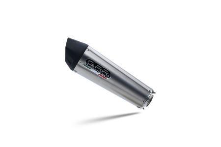 Slip-on exhaust GPR GPE ANN. H.149.GPAN.TO Brushed Titanium including removable db killer and link pipe pentru HONDA CB 600 F Hornet (S ABS) 2007-2014 [2]