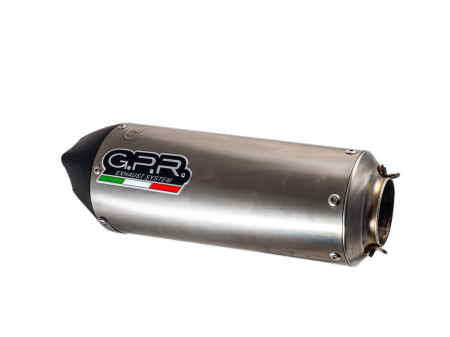Slip-on exhaust GPR GPE ANN. Y.178.GPAN.TO Brushed Titanium including removable db killer and link pipe [6]