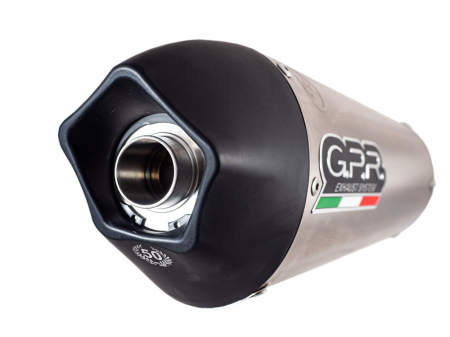 Slip-on exhaust GPR GPE ANN. Y.178.GPAN.TO Brushed Titanium including removable db killer and link pipe [4]