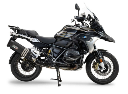 Slip-on exhaust GPR HYPER SONIC E4.BM.99.HYSOBLK Matte Black including removable db killer and link pipe [3]