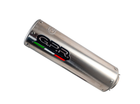 Slip-on exhaust GPR M3 Y.200.1.RACE.M3.INOX Brushed Stainless steel including link pipe [3]