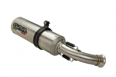 Slip-on exhaust GPR M3 Y.200.1.RACE.M3.INOX Brushed Stainless steel including link pipe [2]