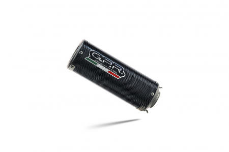 Slip-on exhaust GPR M3 E4.BE.20.1.M3.PP Brushed Stainless steel inlcuding removable db killer and link pipe [2]