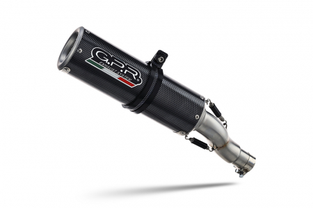 Slip-on exhaust GPR M3 E4.BE.20.1.M3.PP Brushed Stainless steel inlcuding removable db killer and link pipe [1]