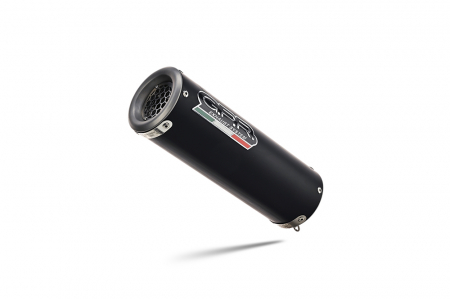 Piese moto - Slip-on exhaust GPR M3 E5.D.137.3.CAT.M3.BT Matte Black including removable db killer, link pipe and catalyst