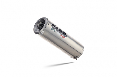 Piese moto - Slip-on exhaust GPR M3 E5.D.137.3.CAT.M3.INOX Brushed Stainless steel including removable db killer, link pipe and catalyst