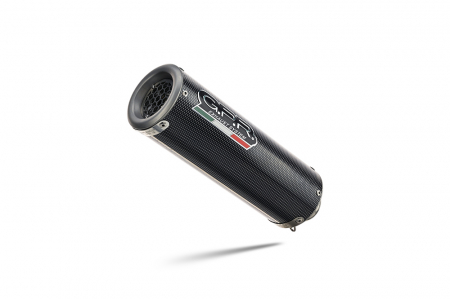 Piese moto - Slip-on exhaust GPR M3 E5.D.137.3.CAT.M3.PP Brushed Stainless steel including removable db killer, link pipe and catalyst