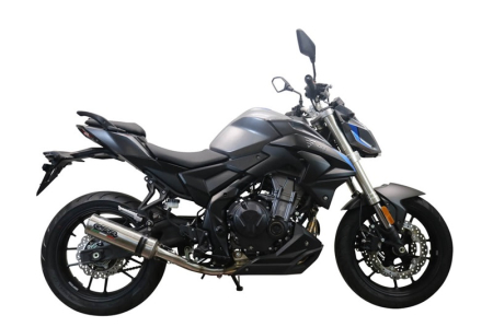 Slip-on exhaust GPR M3 E5.VO.2.1.M3.INOX Brushed Stainless steel including removable db killer and link pipe [5]