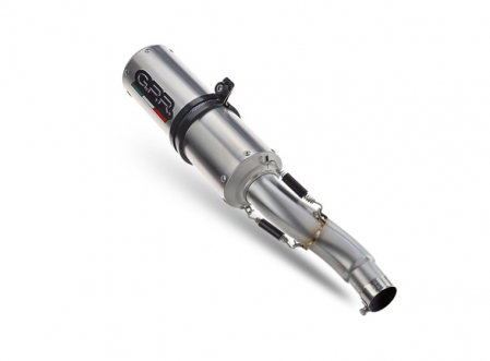 Slip-on exhaust GPR M3 INOX E4.H.254.1.M3.INOX Brushed Stainless steel including removable db killer and link pipe [3]