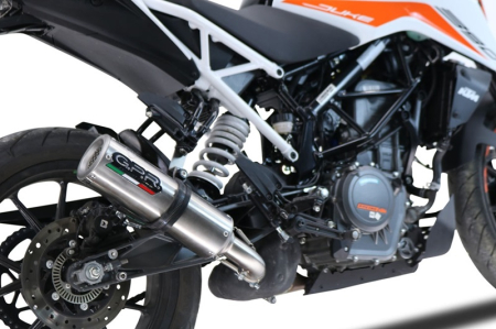 Slip-on exhaust GPR M3 KT.208.RACE.M3.INOX Brushed Stainless steel including link pipe [7]