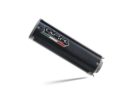 Slip-on exhaust GPR M3 POPPY E5.BM.107.1.M3.PP Brushed Stainless steel including removable db killer and link pipe [2]