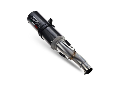 Slip-on exhaust GPR M3 POPPY E5.BM.107.1.M3.PP Brushed Stainless steel including removable db killer and link pipe [3]