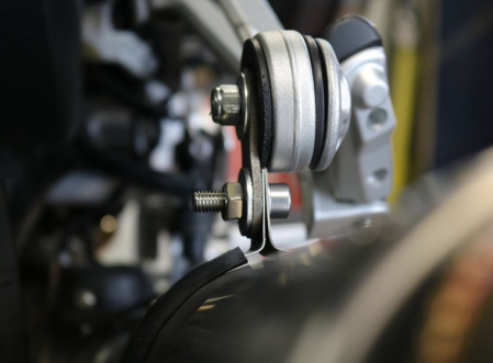 Slip-on exhaust GPR M3 TITANIUM NATURAL E5.BM.107.1.M3.TN Brushed Titanium including removable db killer and link pipe [8]