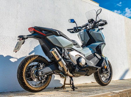 Slip-on exhaust GPR M3 TITANIUM NATURAL HON.262.1.M3.TN Brushed Titanium including removable db killer and link pipe [6]