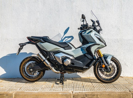 Slip-on exhaust GPR M3 TITANIUM NATURAL HON.262.1.M3.TN Brushed Titanium including removable db killer and link pipe [7]