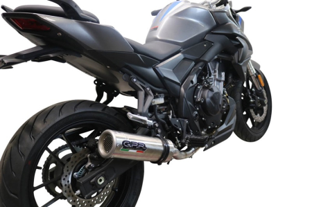 Slip-on exhaust GPR M3 VO.2.1.RACE.M3.INOX Brushed Stainless steel including link pipe [7]