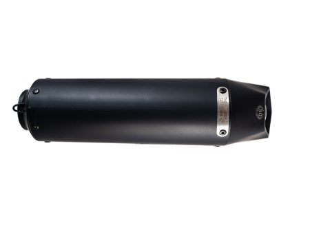 Slip-on exhaust GPR NEW GRAND PRIX EVO BLACK TITANIUM SCOM.204.GPAN.BLT Titanium Matte Black including removable db killer and link pipe [7]