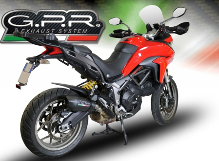 Slip-on exhaust GPR NEW GRAND PRIX EVO BLACK TITANIUM E5.D.139.GPAN.BLT Titanium Matte Black including removable db killer and link pipe [3]
