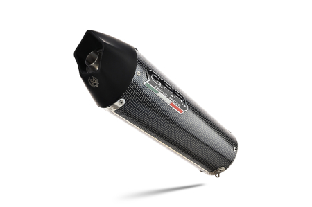 Slip-on exhaust GPR NEW GRAND PRIX EVO POPPY H.268.RACEDB.GPAN.PO Carbon look including link pipe and removable dbkiller [2]