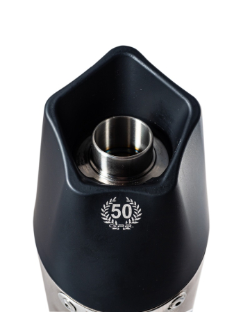 Slip-on exhaust GPR NEW GRAND PRIX EVO TITANIUM D.113.GPAN.TO Brushed Titanium including removable db killer, link pipe and catalyst [5]