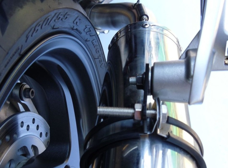 Slip-on exhaust GPR NEW GRAND PRIX EVO TITANIUM H.197.GPAN.TO Brushed Titanium including removable db killer and link pipe [9]