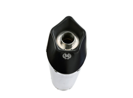Slip-on exhaust GPR NEW GRAND PRIX EVO TITANIUM H.197.GPAN.TO Brushed Titanium including removable db killer and link pipe [5]