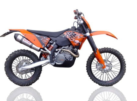 Slip-on exhaust GPR NEW GRAND PRIX EVO TITANIUM KTM.22.8.GPAN.TO Brushed Titanium including removable db killer and link pipe [6]