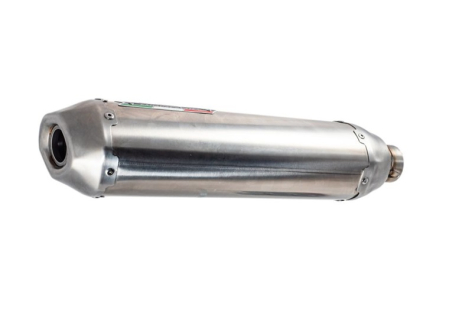 Slip-on exhaust GPR PENTACROSS INOX ATV.49.PENIO Brushed Stainless steel including removable db killer and link pipe [5]