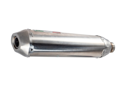Slip-on exhaust GPR Pentacross Inox PNT.MX.75.IO Brushed Stainless steel including link pipe [4]