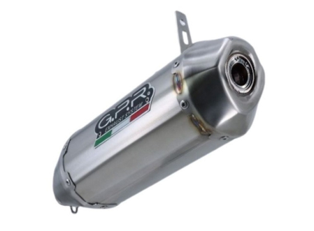 Piese moto - Slip-on exhaust GPR PENTACROSS INOX QUSP.160.11.PENIO Brushed Stainless steel including removable db killer and link pipe