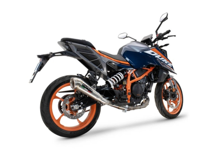 Slip-on exhaust GPR POWERCONE EVO KT.109.2.PCEV Brushed Stainless steel including removable db killer and link pipe [6]