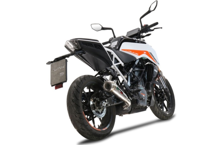 Slip-on exhaust GPR POWERCONE EVO KT.209.1.PCEV Brushed Stainless steel including removable db killer and link pipe [6]