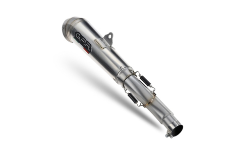 Slip-on exhaust GPR POWERCONE EVO VO.2.1.RACE.PCEV Brushed Stainless steel including link pipe [3]