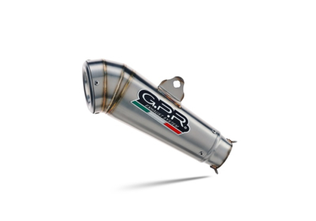 Slip-on exhaust GPR POWERCONE EVO VO.2.1.RACE.PCEV Brushed Stainless steel including link pipe [2]