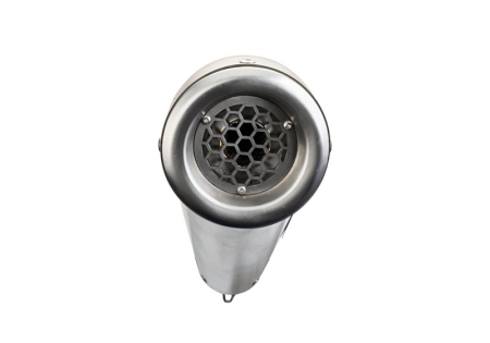 Slip-on exhaust GPR POWERCONE EVO VO.2.1.RACE.PCEV Brushed Stainless steel including link pipe [4]