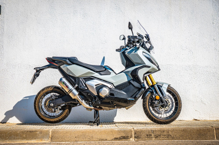 Slip-on exhaust GPR SATINOX HON.269.SAT Brushed Stainless steel including removable db killer and link pipe [1]