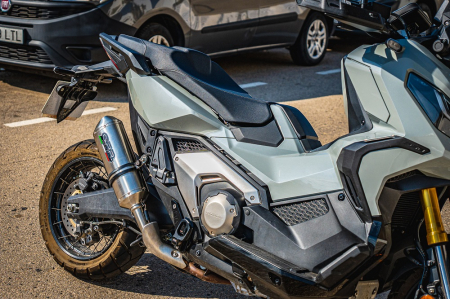 Slip-on exhaust GPR SATINOX HON.269.SAT Brushed Stainless steel including removable db killer and link pipe [6]