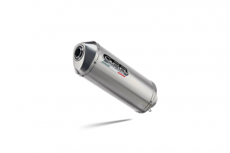 Piese moto - Slip-on exhaust GPR SATINOX H.268.CAT.SAT Brushed Stainless steel including removable db killer, link pipe and catalyst