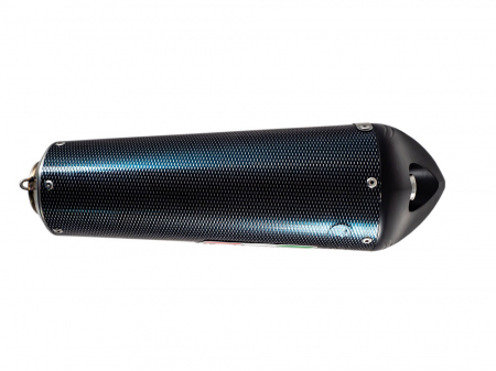 Slip-on exhaust GPR TIBURON BE.3.TIBPO Inox Carbon look including removable db killer and link pipe [3]